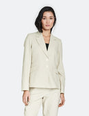 Underneath A Setting Sun Blazer - Light Cream Print