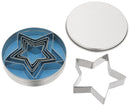 Set of 6 Traditional Five Point Star Cutters