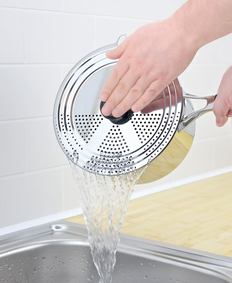 Universal Draining Lid