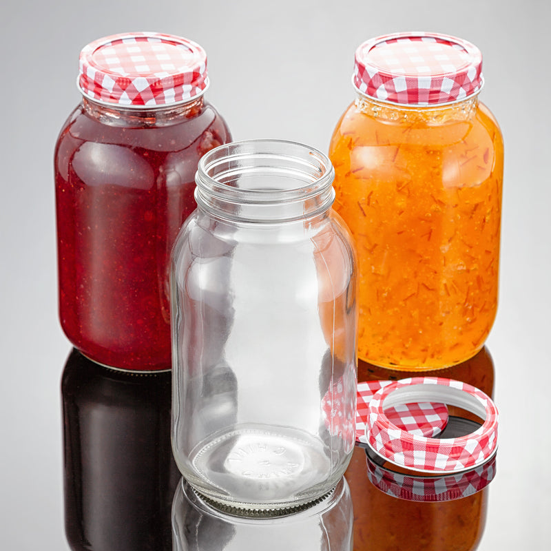 3 x 1 Litre Piece Preserving Jar Set TC328
