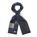 Blocked Design Scarf - Blue