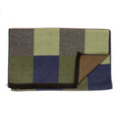 Blocked Design Scarf - Green