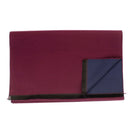 Double Face Scarf - Burgundy
