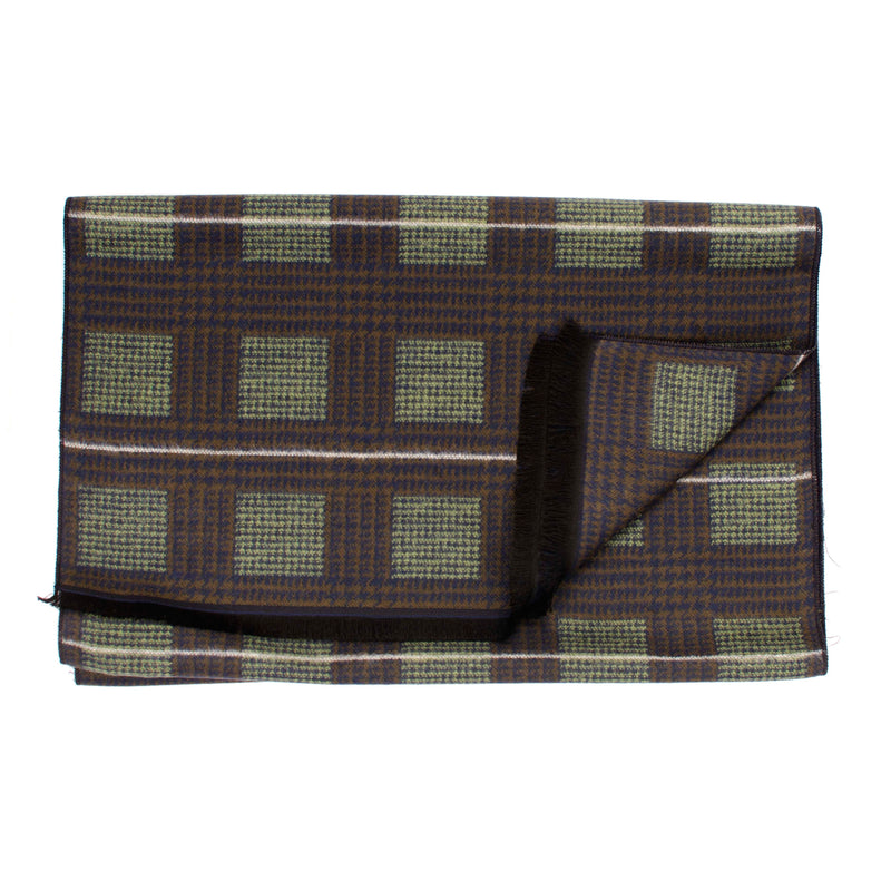 Prince De Galles Scarf - Burgundy