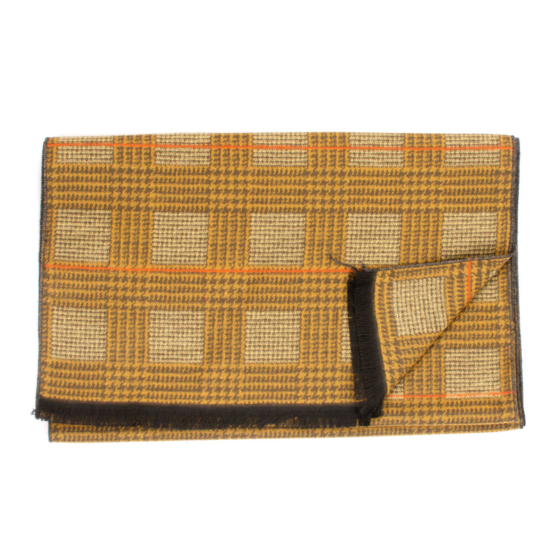 Prince De Galles Scarf - Burgundy