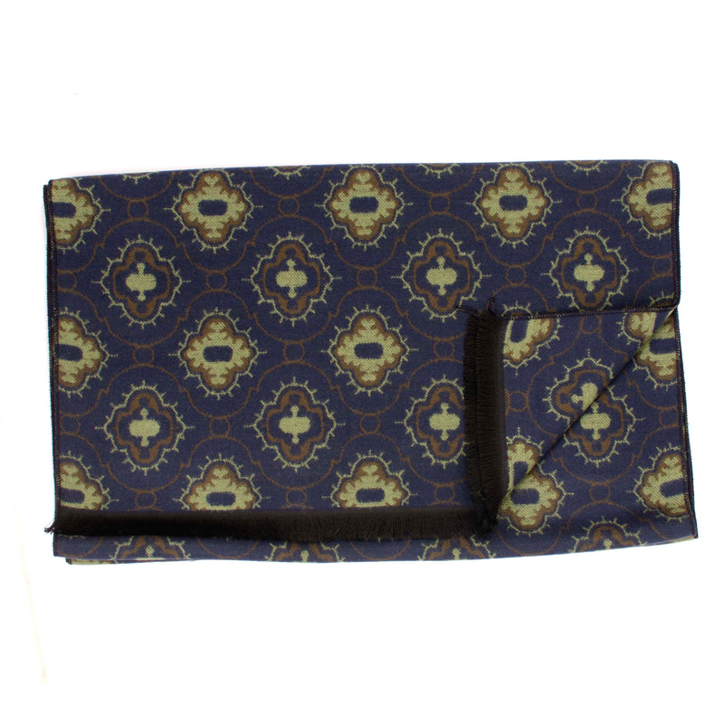 Medallion Print Scarf - Green