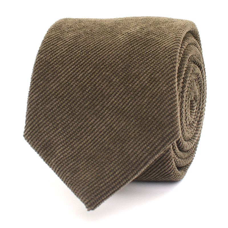 Corduroy Tie - Green