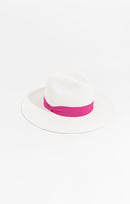 Pia Rossini Tobago Hat - White/pink