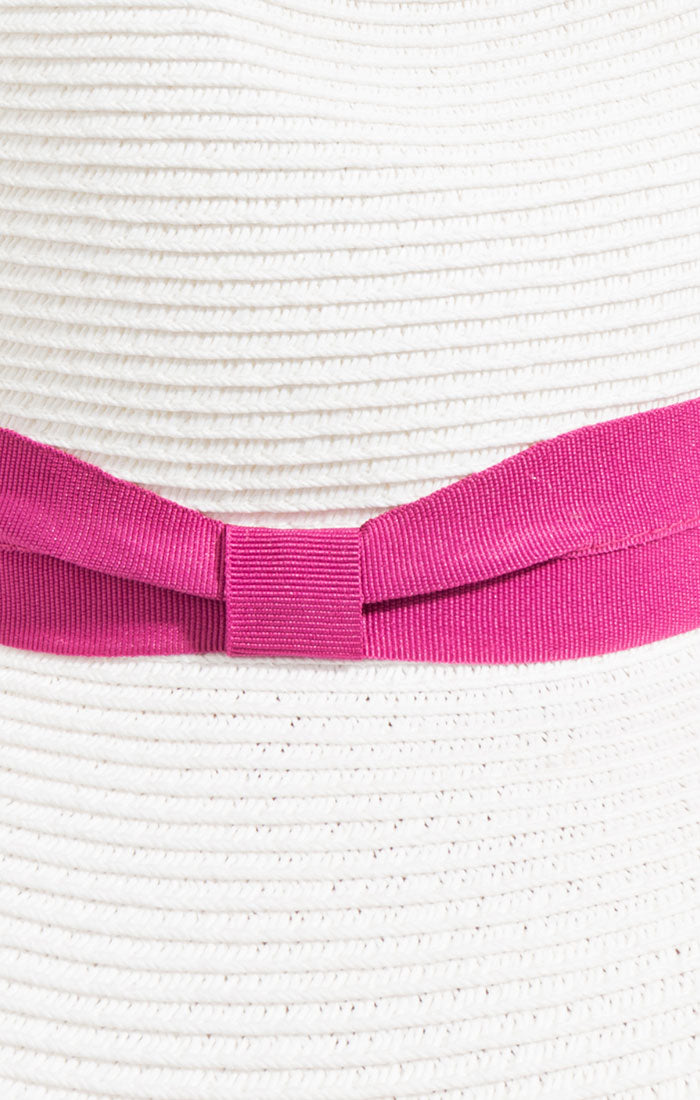 Pia Rossini Tobago Hat - White/pink