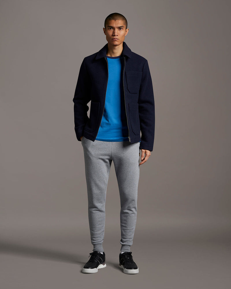 Ringer T-shirt - Yale Blue/navy