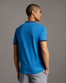 Ringer T-shirt - Yale Blue/navy