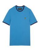 Ringer T-shirt - Yale Blue/navy