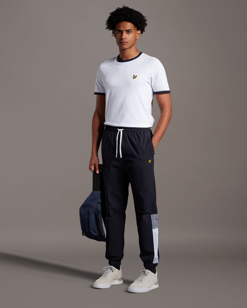 Ringer T-shirt - White/navy