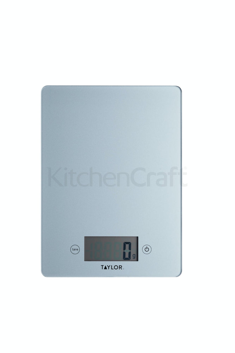 Digital Glass Kitchen Scales Pewter