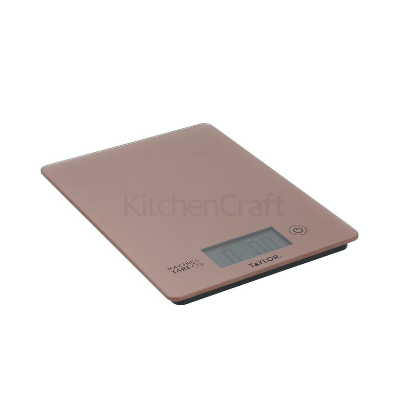 Digital Cooking Scales with Touchless Tare Rose Gold 5kg Capacity