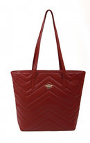 Knightsbridge Tote - Pomegranate