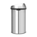 Touch Bin 60 Litre - Matt Steel
