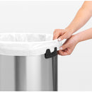 Touch Bin 60 Litre - Matt Steel