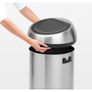 Touch Bin 60 Litre - Matt Steel