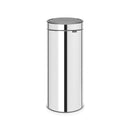 30L Touch Bin Brilliant Steel