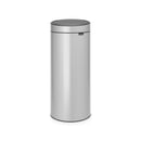 115387  Touch Bin New 30l Metallic Grey
