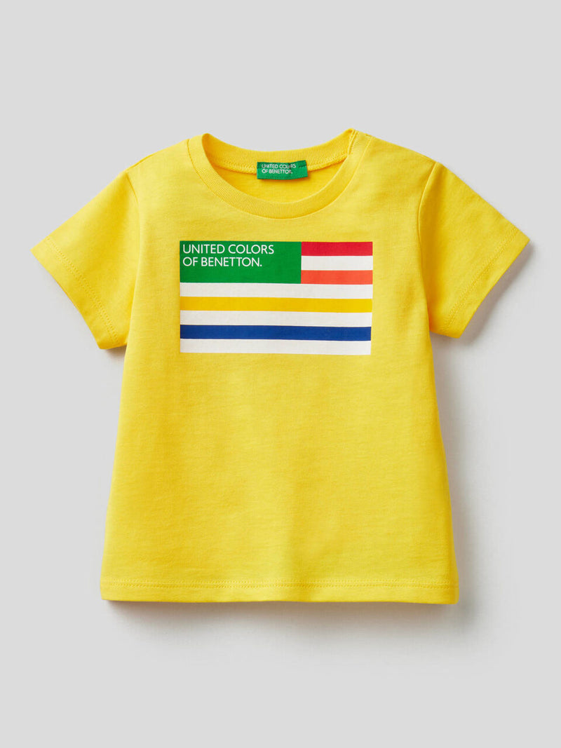 Boys Print T-shirt - Yellow
