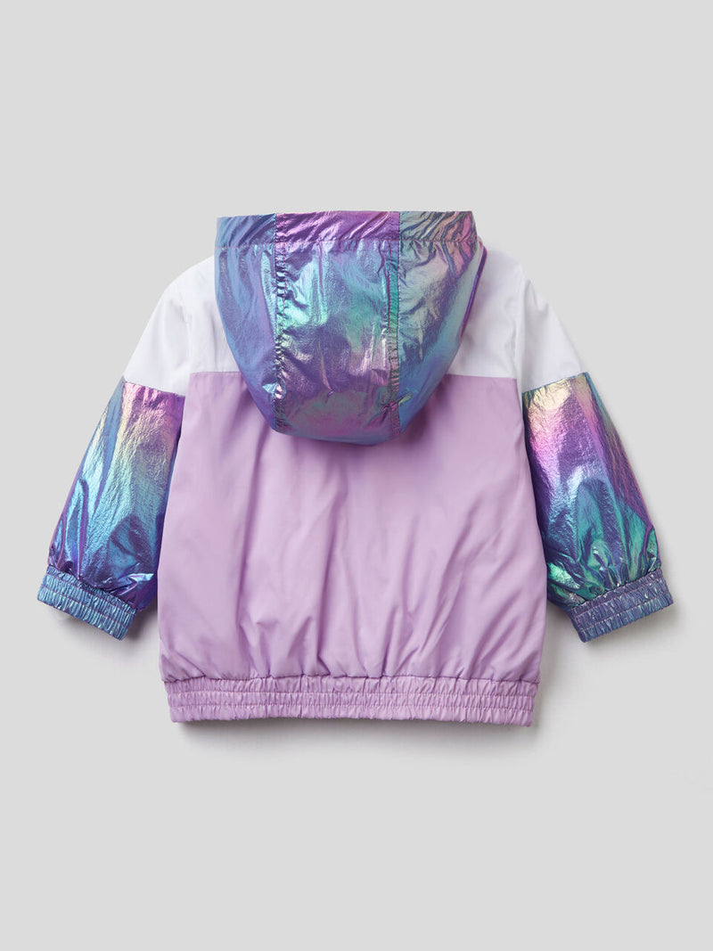 Cosmic Girl Hooded Jacket - Pink/lilac