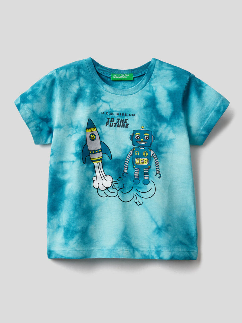 Boys Future Runner Tie Dye T-shirt - 660tur