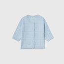Baby Button Cardigan - Light Blue
