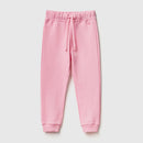 Basic Girl Cuff Joggers - Pink