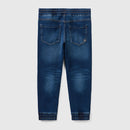Boy Elasticated Waist Jean - Denim