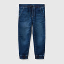 Boy Elasticated Waist Jean - Denim