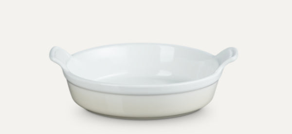 Deep Stoneware Round Baking Dish 24CM - Meringue