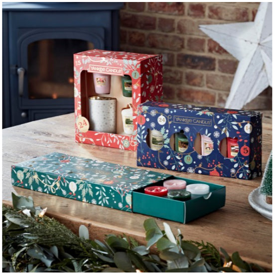 3 Votive & 1 Holder Gift Set