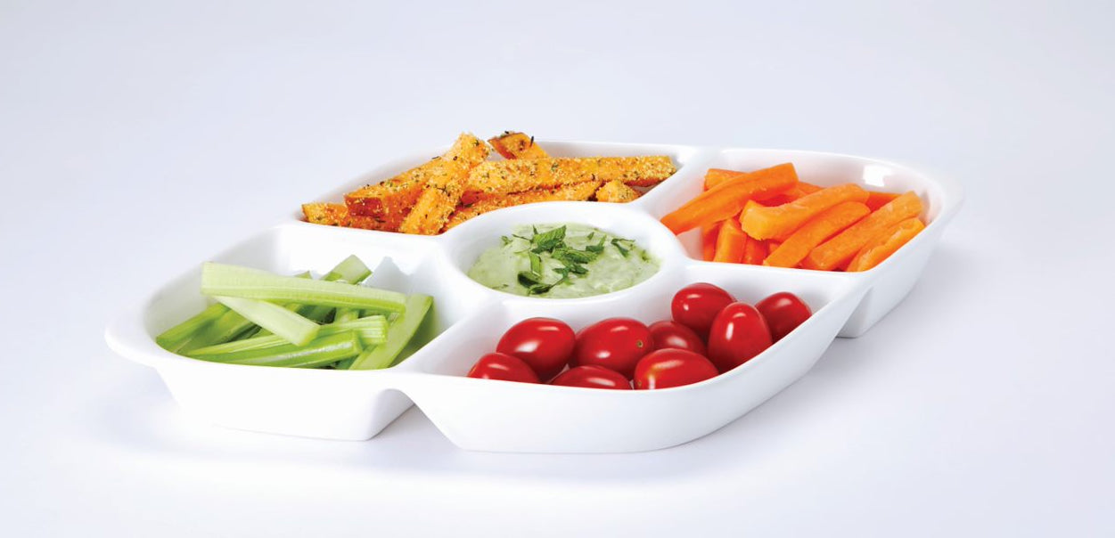 5 Section Dipping Plate