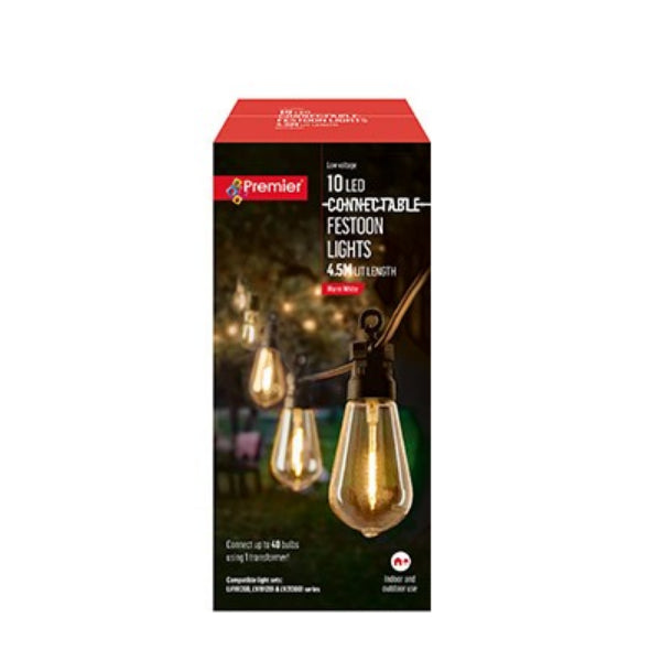 10 Light Connectable Lights - Warm White