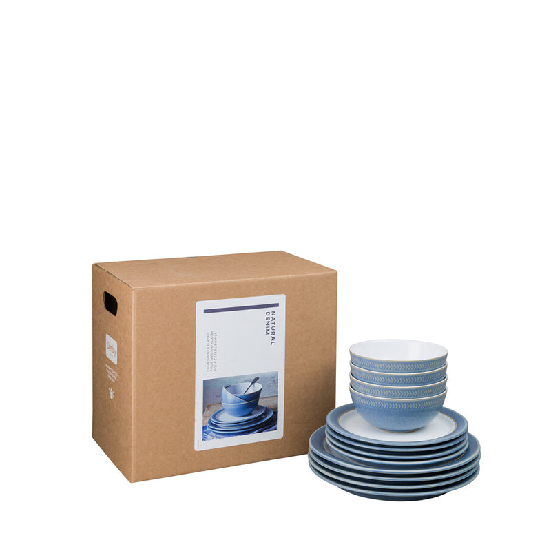 Natural Denim 12 Piece Box Set