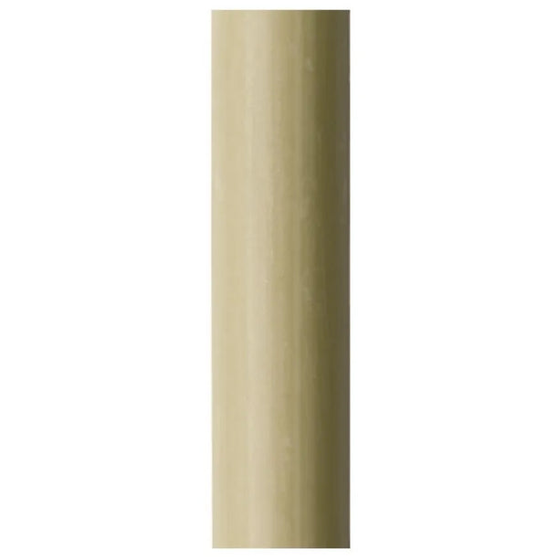 Rustic Taper Candle 29cm - Khaki