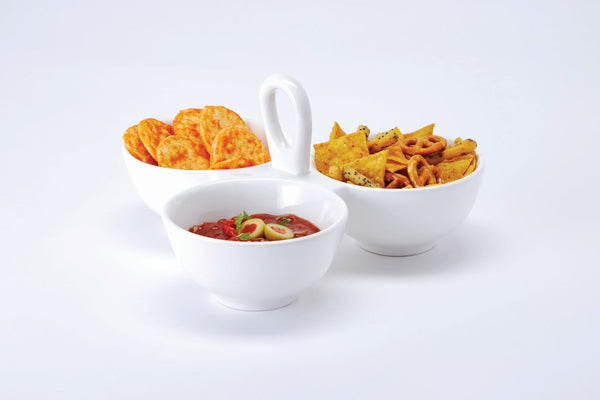 3 Dip Bowl Serving Bowl