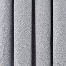 Neska Pencil Pleat Lined Curtains 66 X 72 - Oxford Grey