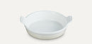 Deep Stoneware Round Baking Dish 24CM - Meringue