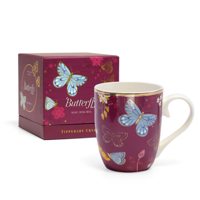 Butterfly Single Mug - The Common Blue