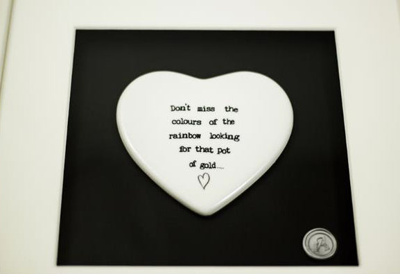 Ceramic Frame - Colours Of The Rainbow