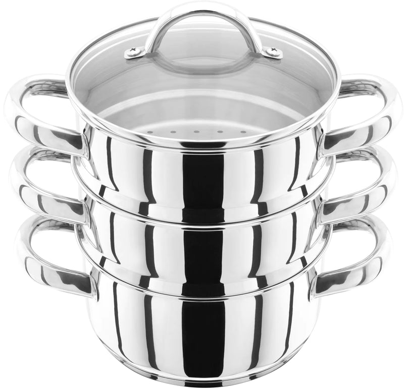 16cm 3 Tier Steamer Set