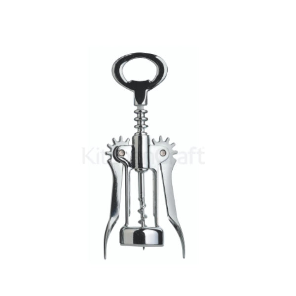 Double Handled Chrome Wing Corkscrew