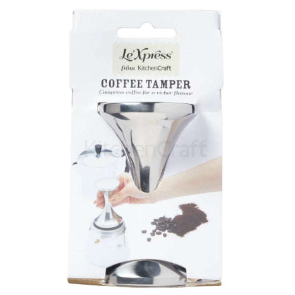 Le’Xpress Stainless Steel Coffee Tamper