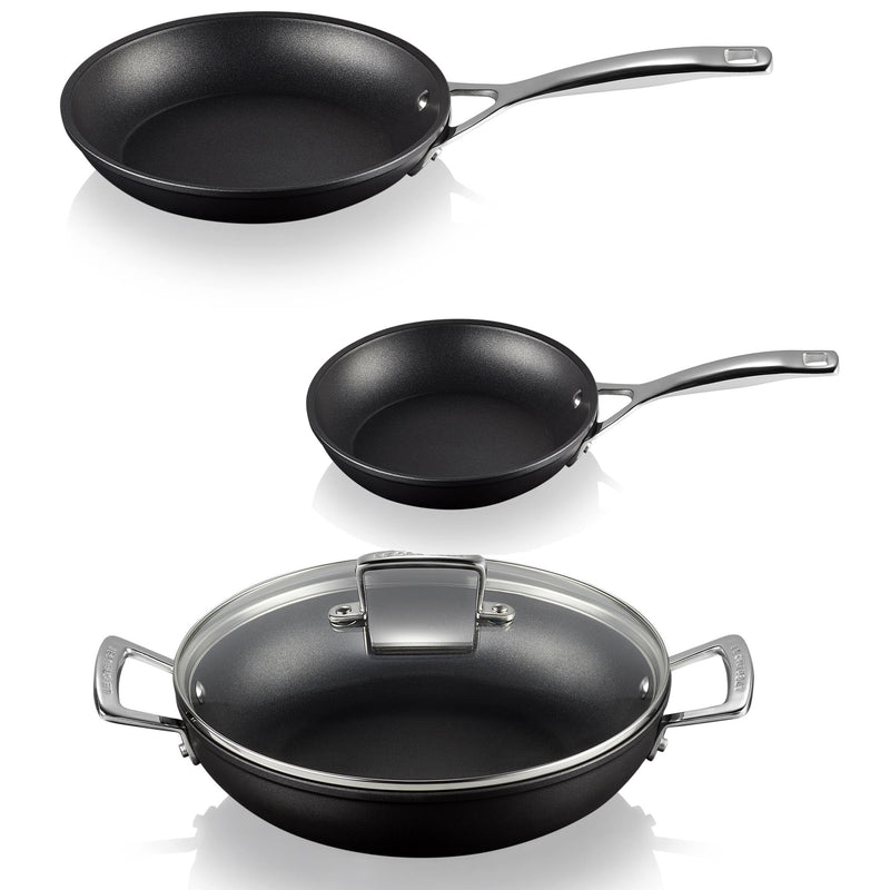 Toughened Non-Stick 3 Piece Cookware Set