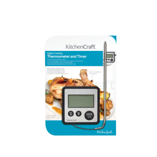 Digital Cooking Thermometer and Timer