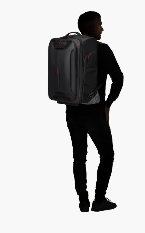 Ecodiver Duffle with wheels 55cm Backpack - Black