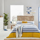 Galley Grade Stripe Duvet Cover - Comet